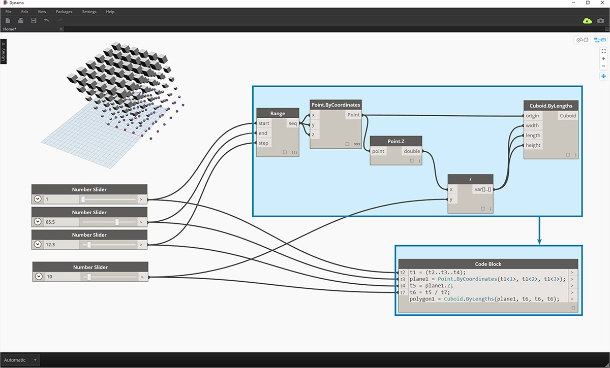 dynamo nodes 2 codes